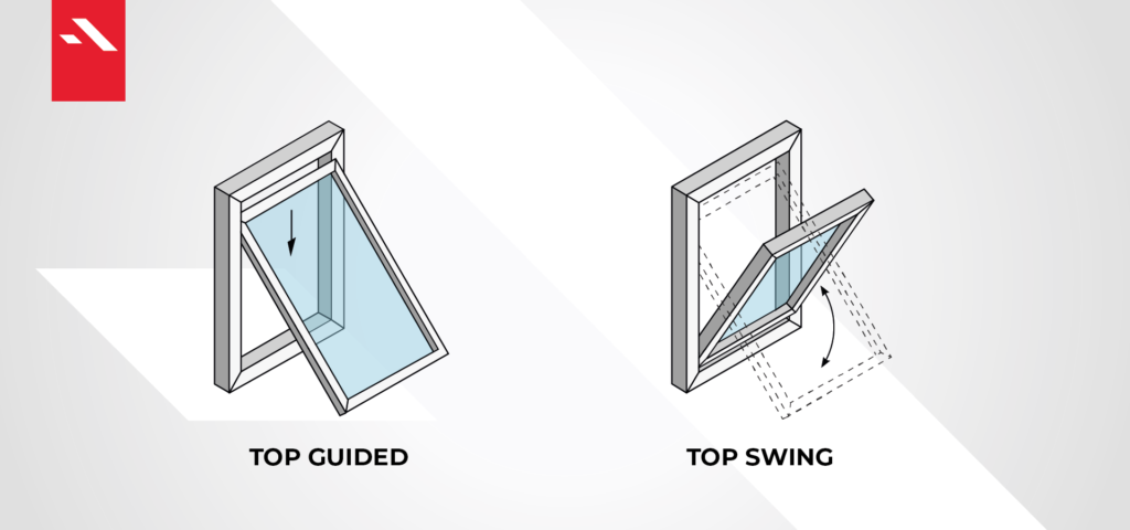 top swing vs top guided